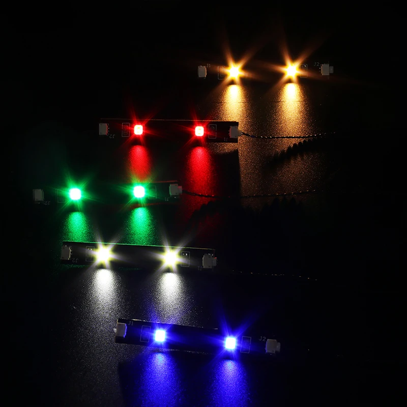 Hprosper LED Light Accessories For DIY Building Blocks Models Colorful Strip Lights With Adhesive