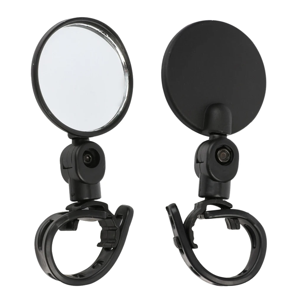 

2pcs Rearview Mirror Handlebar Mirrors for Mountain Bike Road Bike Resin Acrylic Rotatable Adjustable Scratch