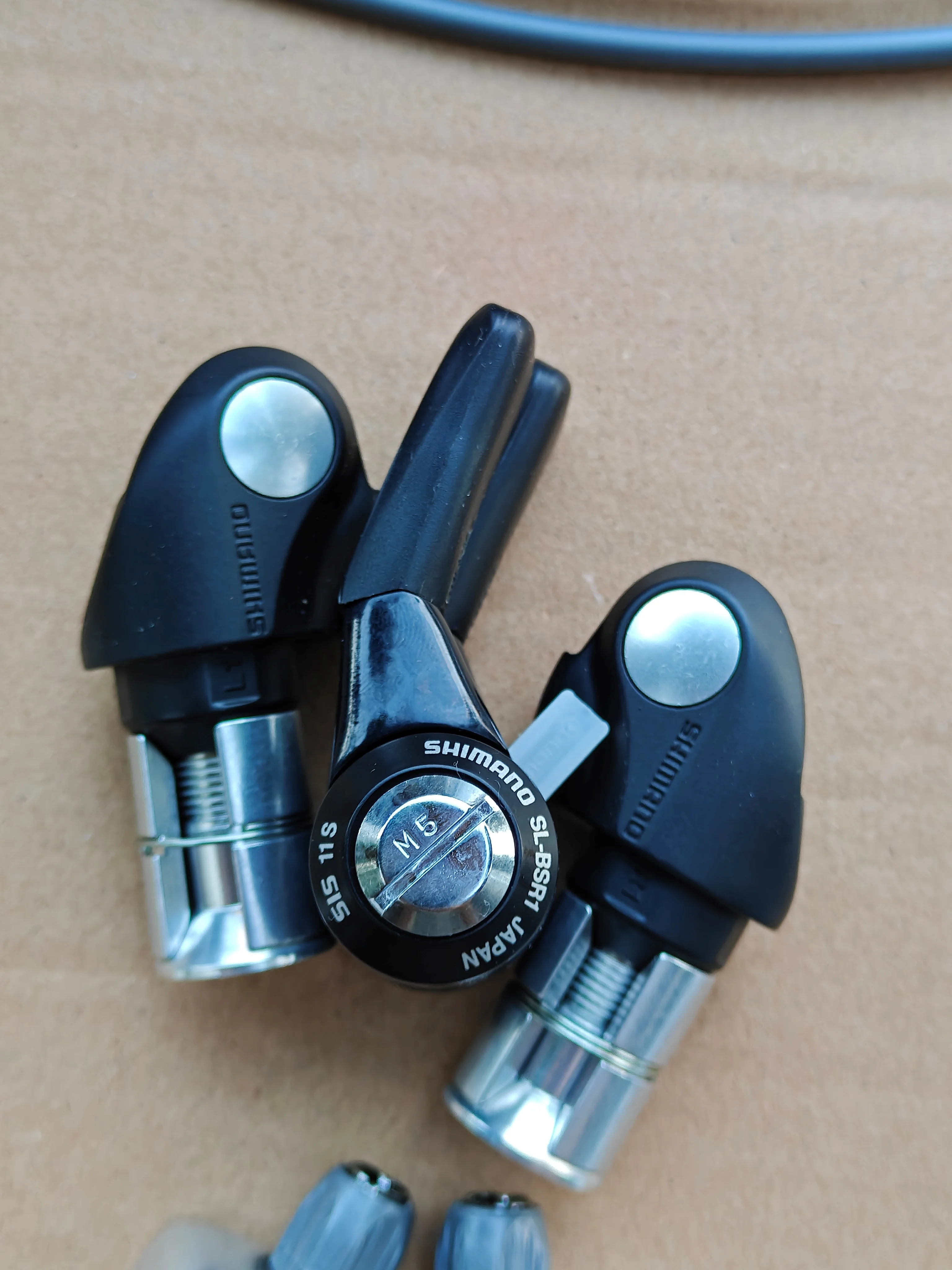 SHIMANO DURA-ACE SL-BSR1 11S TT Schalthebel 2x/3x OT-SP41 Endtyp Hilfsschalthebel – Detail 10