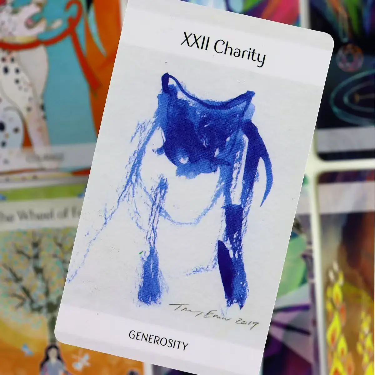 Een volledig dek met 79 kaarten geïnspireerd door oude Noordse mythen en folklore de magische Noordse Tarot 10,3 * 6 cm