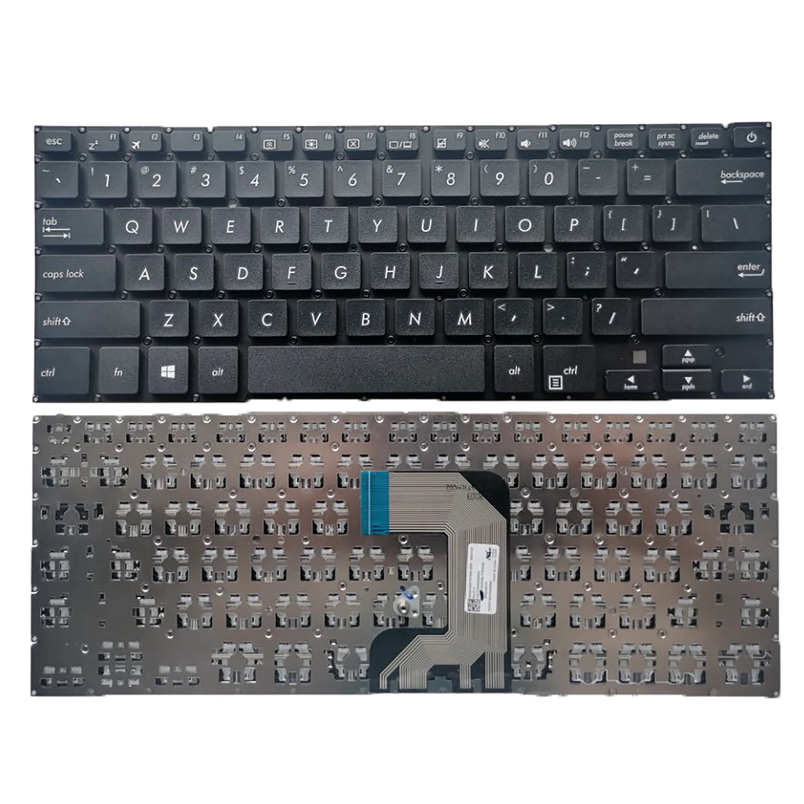 Оригинальная клавиатура для ноутбука (США/РФ), совместимая с ASUS E406, E406S, E406M, L406, E406MA, A3160 серии, 100% оригинальная