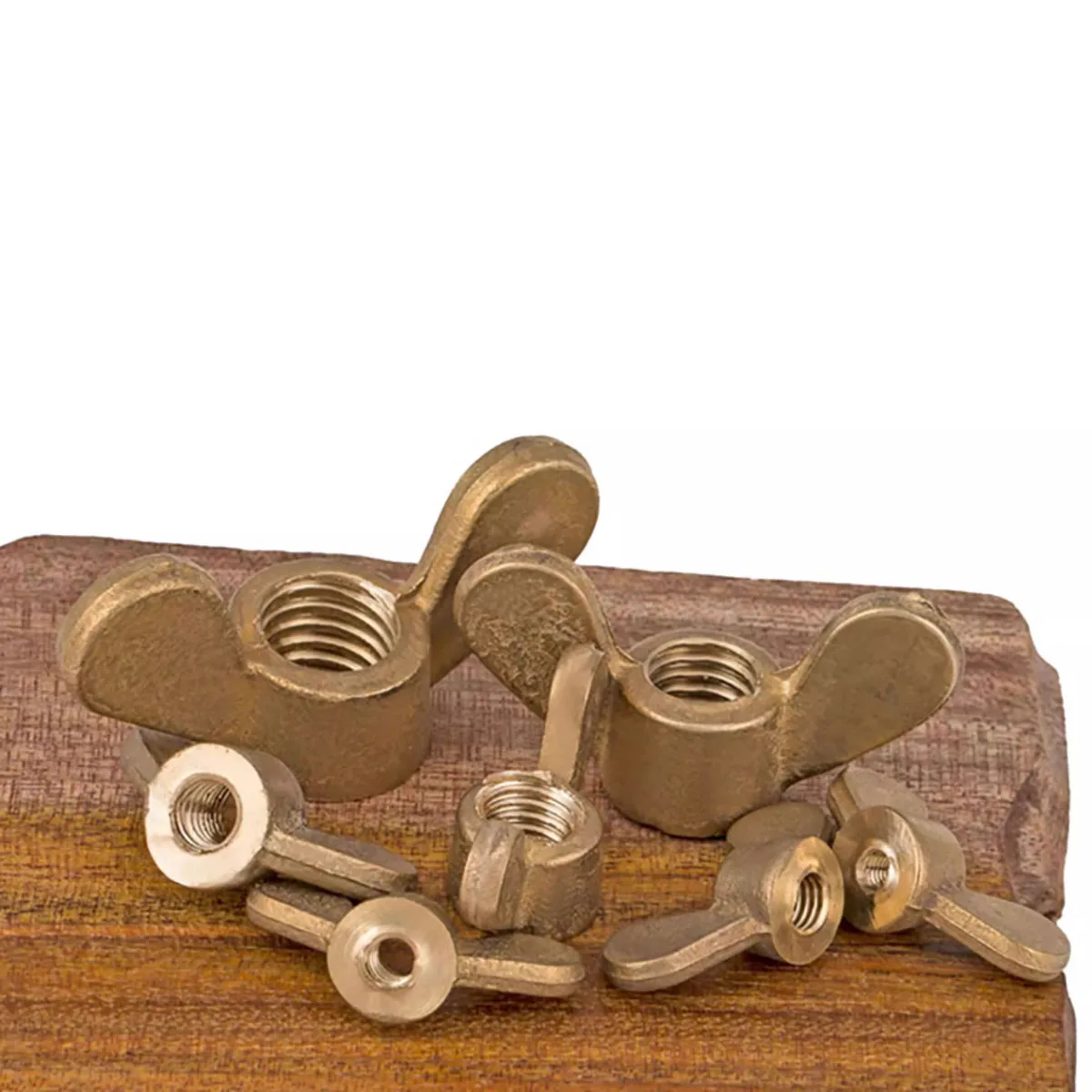 

M3 M4 M5 M6 M8 M10 M12 Copper Wing Nuts Brass Butterfly Nuts Hand Tightened Wing Nut