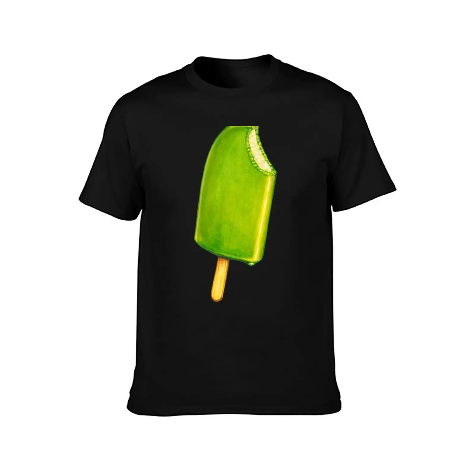 Pine-Lime Splice Pattern T-Shirt t shirts for man graphic vintage T-Shirt