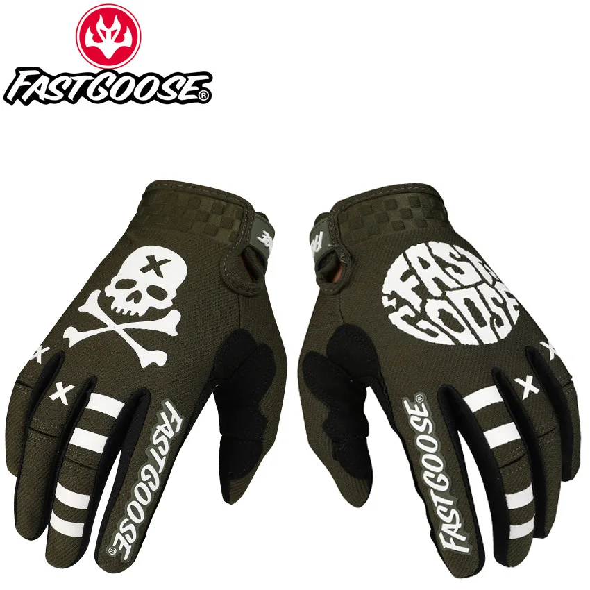 FASTGOOSE Motocross MX Gloves Motorcycle Off Road Riding BMX MTB ATV Off Road Mountain Bike Cycling Luvas S-XXL