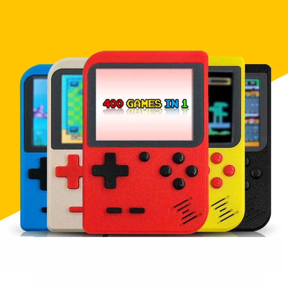 400 IN 1 Retro Video Game Console 2.8inch Handheld Pocket Game Console Mini Handheld Player for Kids Christmas Gift