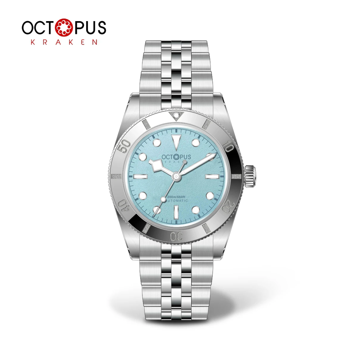 Octopus Kraken 37mm BB54 Men Diver Watch Automatic Movement