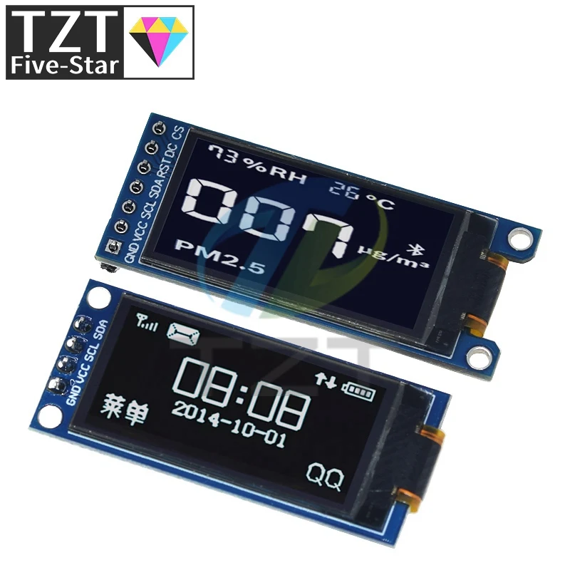 

1.3 Inch OLED Display 64×128 LCD Module SH1107 4PIN 7PIN LCD 1.3 "OLED Vertical Screen Module For Arduino