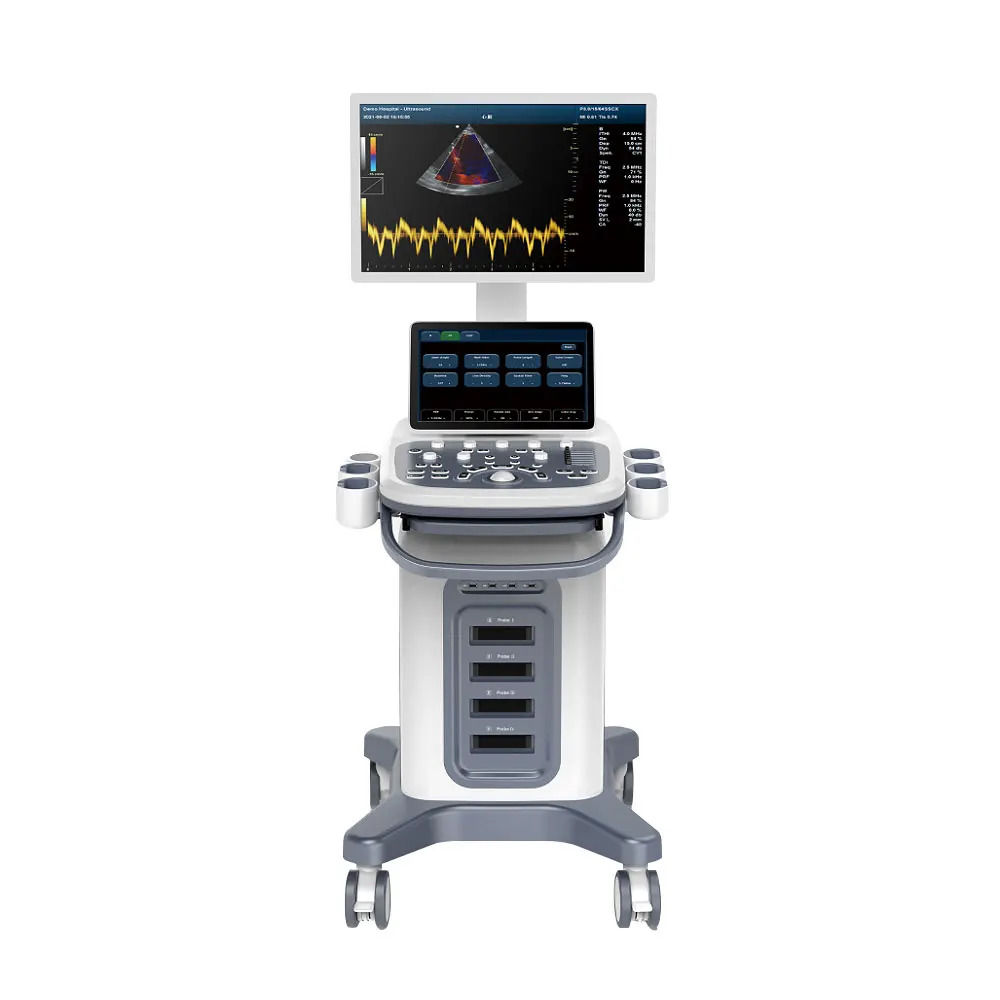 CONTEC CMS1900A Color Doppler ultrasound scanner machine gel warmer Ultrasonic Diagnostic System ultrasound equipment