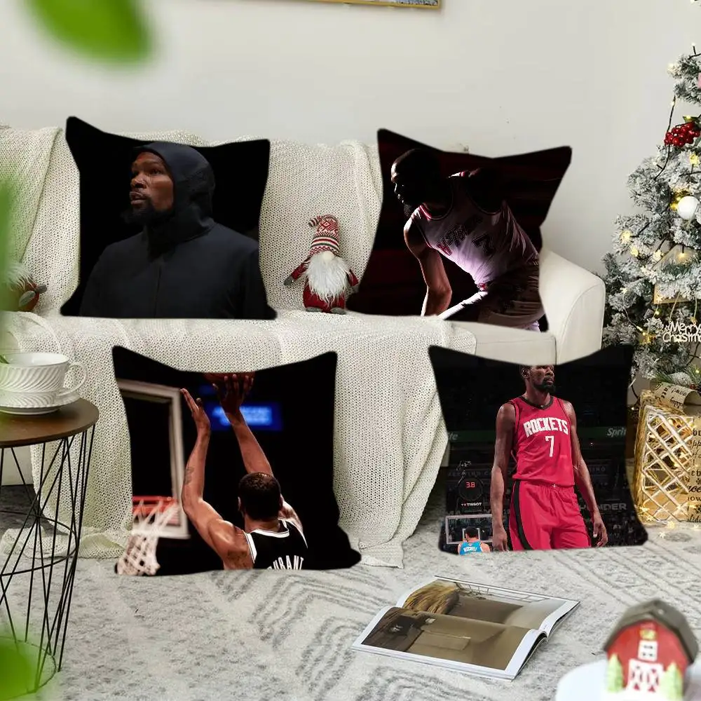 Cojines cuadrados Athlete Death K-Kevin D-Durant, adecuados para usar en casas de huéspedes, dormitorios, salas de estar, sofás y para viajar