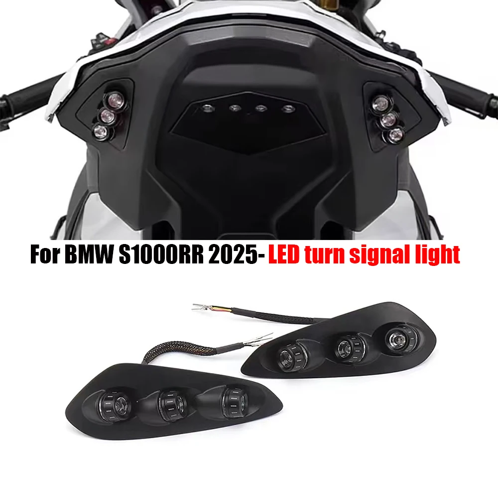 For BMW S1000RR 2019-2025 New Rear Lights Motorcycle LED Turn Signal Indicators Directional Flasher Light Taillight S1000RR 2025