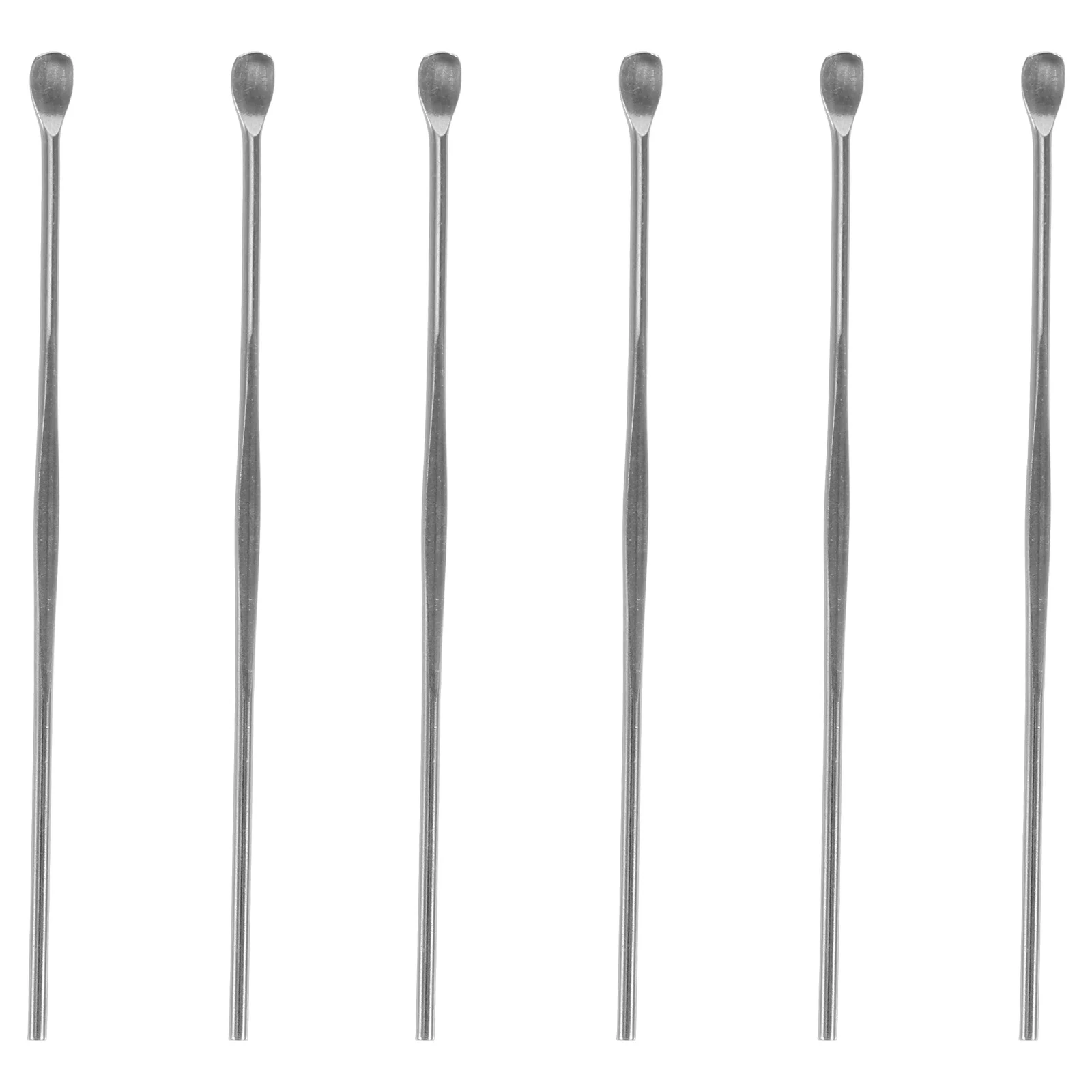 Aço inoxidável Earpicks Cureta Ear Cleaner, Ear Wax Remoção Ferramenta