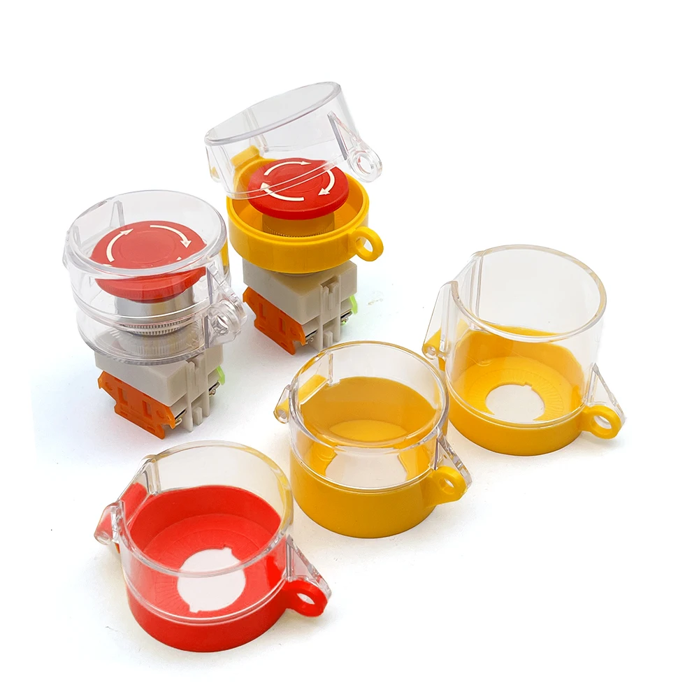 

Защитный чехол для кнопки аварийной остановки, раскладушка, маленький и большой слиток, защитное кольцо для предотвращения столкновений, водонепроницаемое сиденье