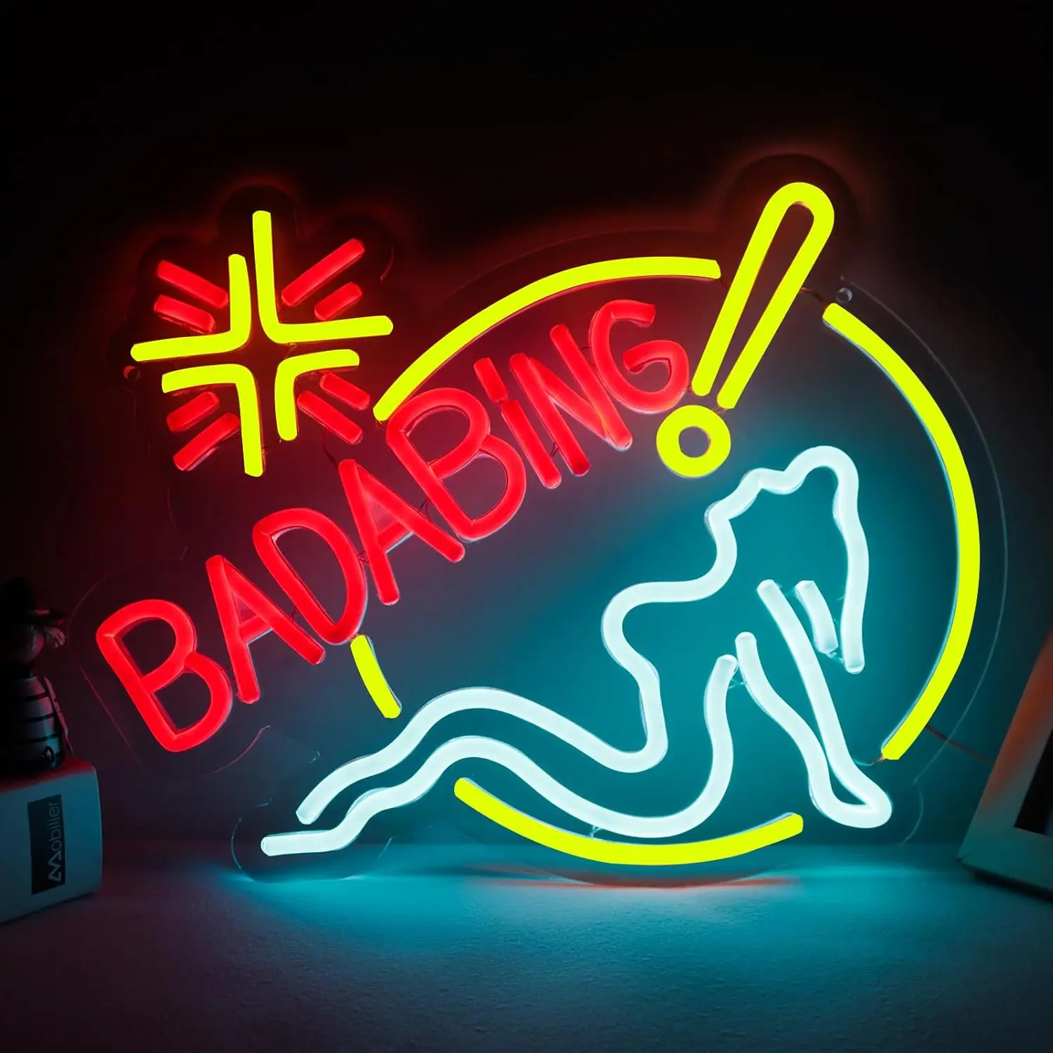 

Светодиодная неоновая вывеска Badabing Star Female Body Neon Light с питанием от USB и регулируемой яркостью для винтажного бара, клуба, человека, пещеры, домашнего настенного художественного декора, подарок