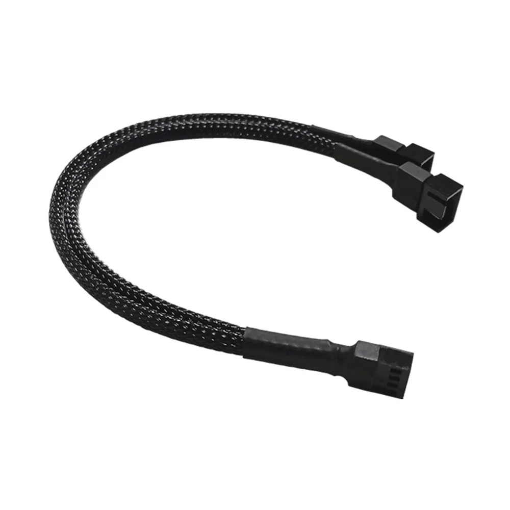 Pin Y Splitter Cable 4 Pin PWM หญิง 3/4 พินเมนบอร์ด CPU พัดลม PC กรณีพัดลมอะแดปเตอร์ขยายสายพัดลมระบายความร้อนอุปกรณ์เสริม