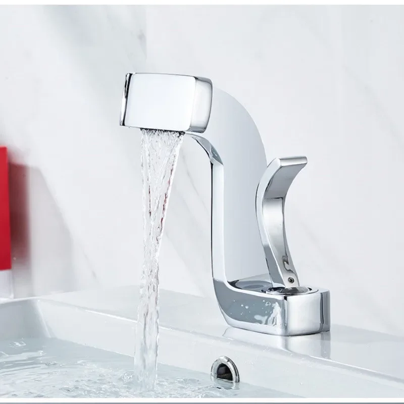 

Bathroom Basin Faucet Hot and Cold Basin Faucet Mixer Faucet Lavotory Faucet Bathroom Vessel Sink Mixer Taps Brass