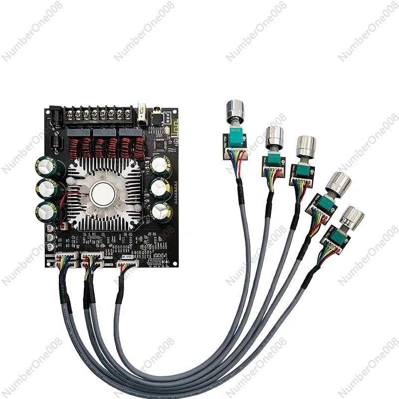 

HT22 Lead Bluetooth Amplifier Module 2.1 Channel TDA7498E Tone Subwoofer 160WX2 + 220W