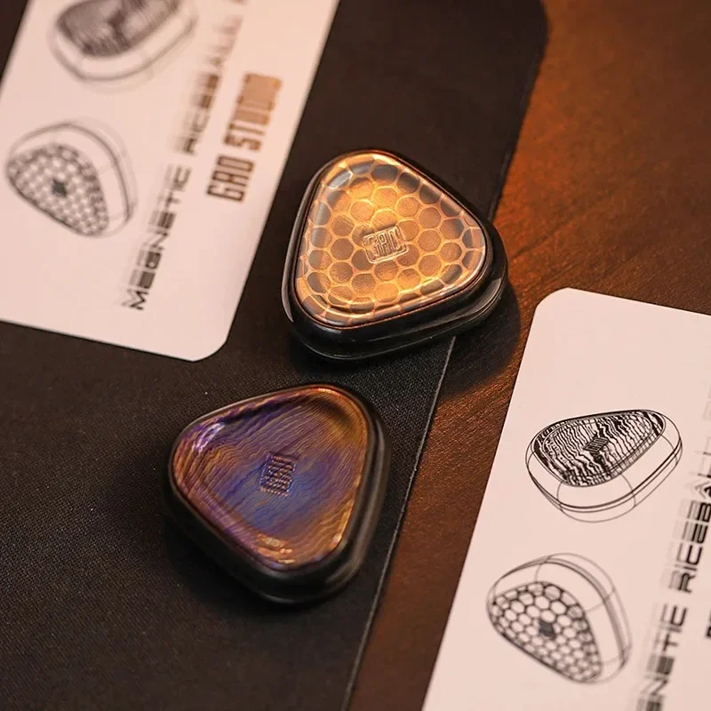 

Непоседа гироскоп Edc магнитный рисовый шар Pro трещотка монета для взрослых развлечения для отдыха металлическая декомпрессионная игрушка игрушки на кончиках пальцев