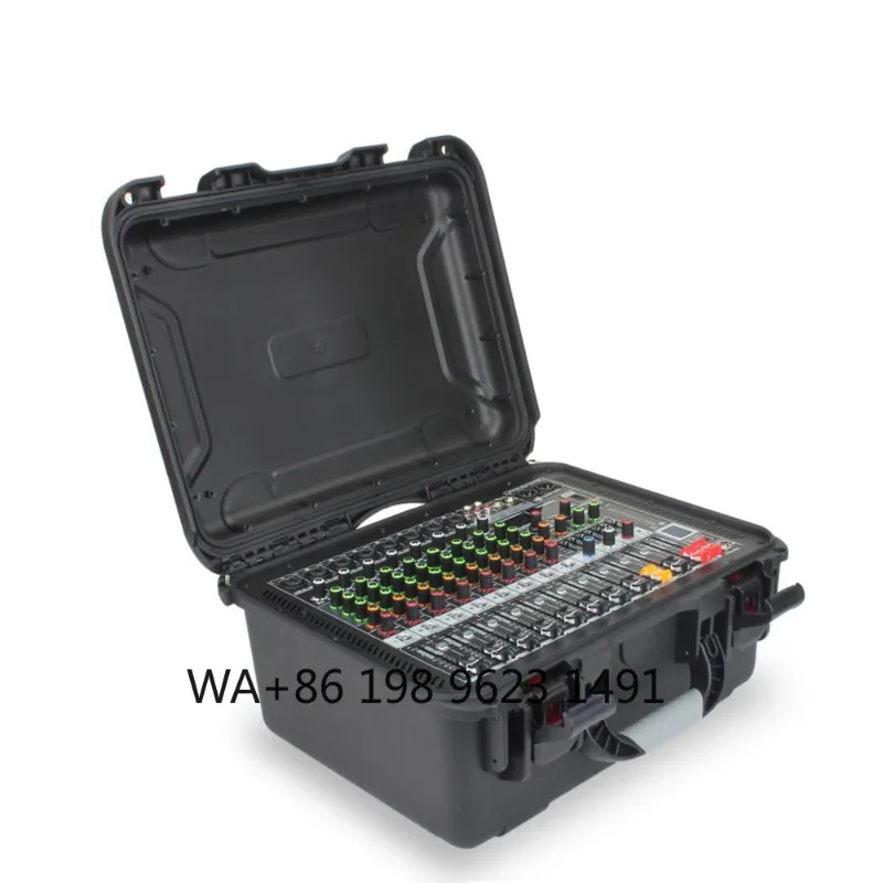 Multi-speaker PA System 250W High Power Wood Shell Audio Equipment for Conference Hall Indoor Outdoor Performance