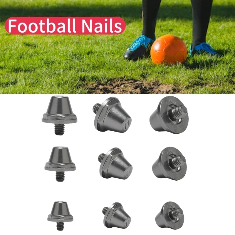 

12 шт., бутсы для футбольных бутсов, шипы для футбольных бутсов, алюминиевые футбольные бутсы, футбольные бутсы с винтами, бутсы