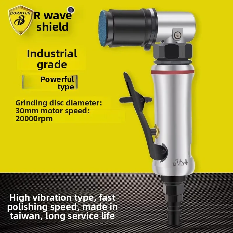 Wave Shield Pneumatic Spot Grinder 30mm Sandpaper Machine Dust Spot Grinder 1inch Polishing Machine Bd-6116