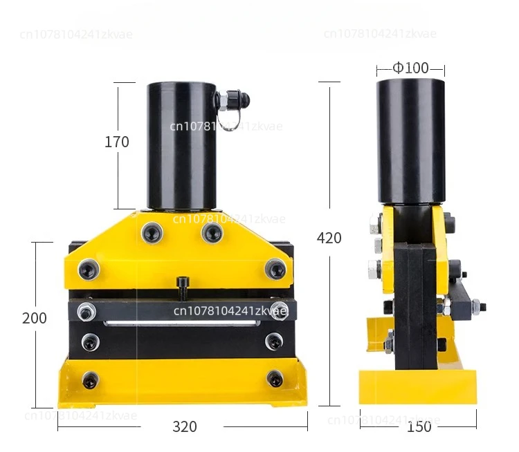 Hydraulic Press Steel Busbar Cutting Machine Tools, CWC-200, Hot Sale