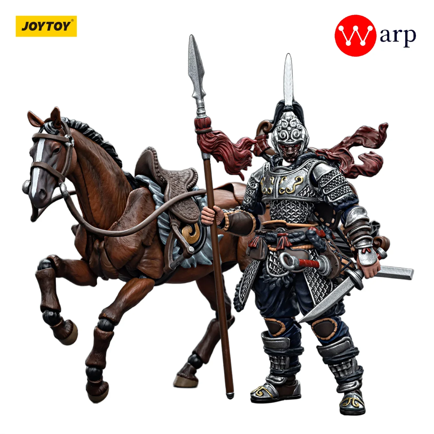 

[In-Stock] JOYTOY Dark Source Jiang Hu 1/18 Action Figures Knight Medieval Style War Horse Empire Cavalry Anime Military Model