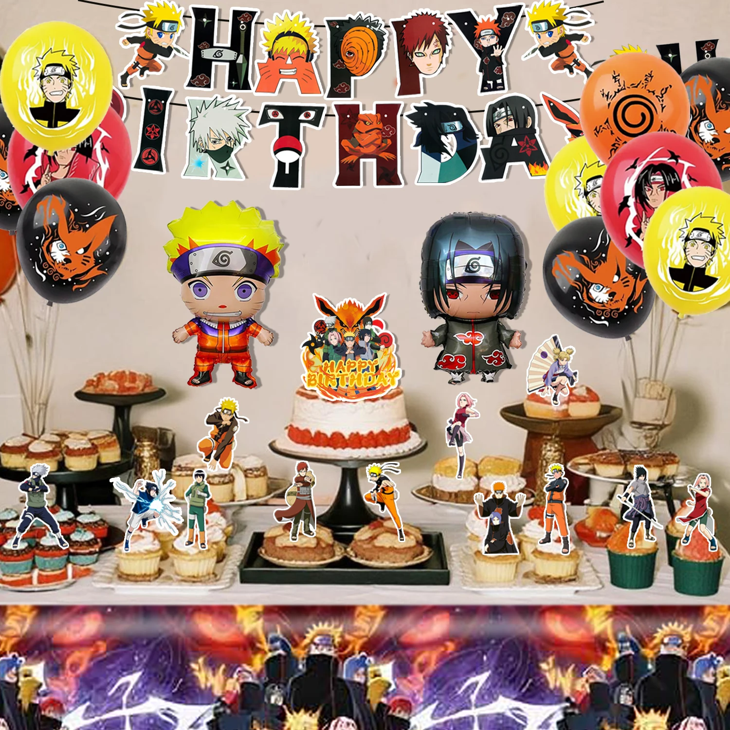29Pcs Naruto Birthday Party De - Model Kit Naruto incelemesi ve fiyatı
