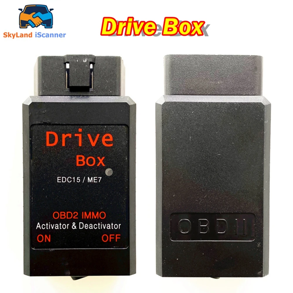 

Drive Box OBD2 Иммобилайзер IMMO Деактиватор и активатор для EDC15 (дизель) / ME7 (Patrol) Drive Box Plug and play Эмулятор IMMO