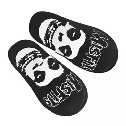 Misfits-Zapatillas personalizadas de espuma viscoelástica para mujer, zapatos de casa, Spa, Punk, Rock Band