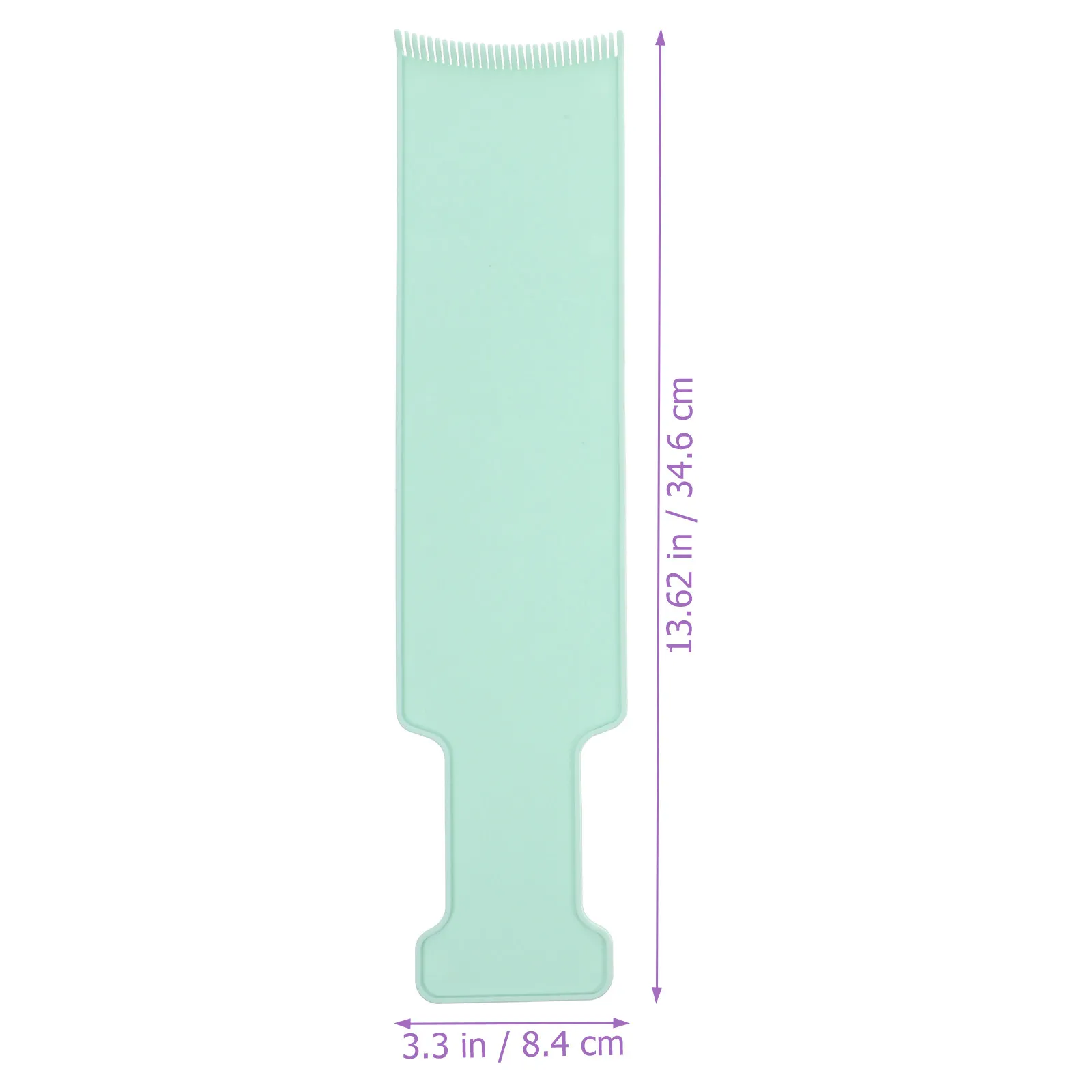 3Pcs Highlighting Board Hair Dye Paddle Color Separation Tool for DIY Professional Salon Foiling Dyeing Board Brush Kit