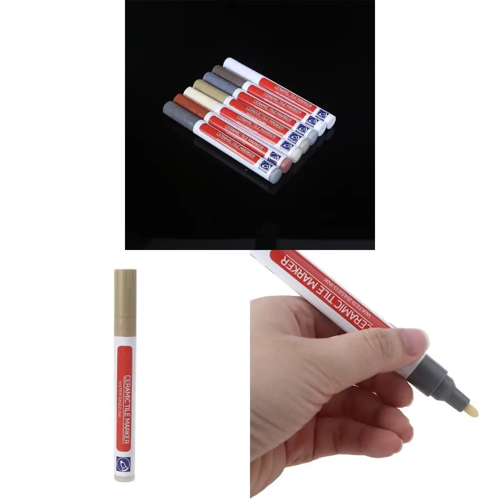 

Tile Paint Marker Brown/Dark Brown Long Lasting Non-toxic Waterproof