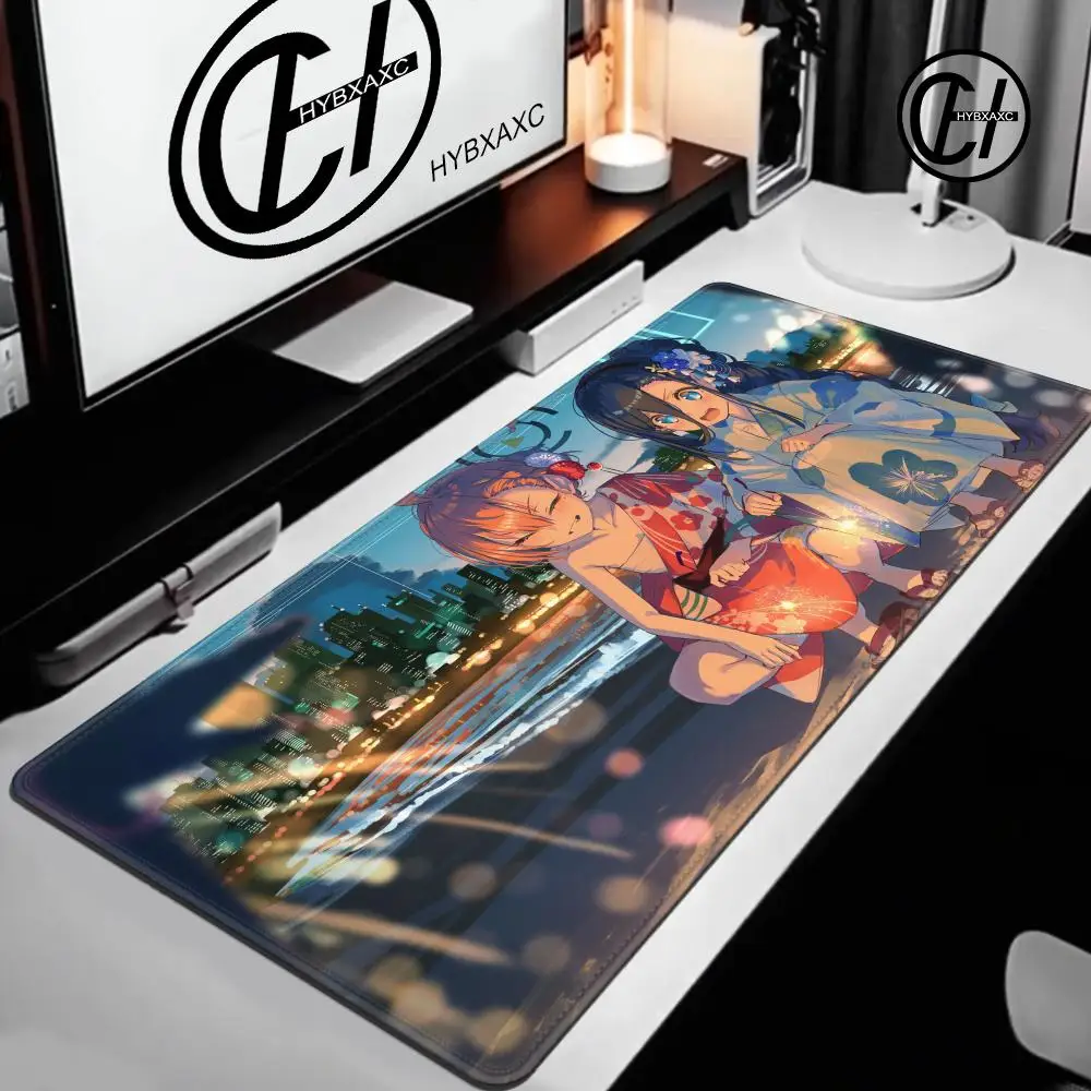 1pc Alice Tendou Blue Archive Game Anime Pad Mouse Mat Desk Mat With Pad Gaming Accessories Prime Gaming XXL