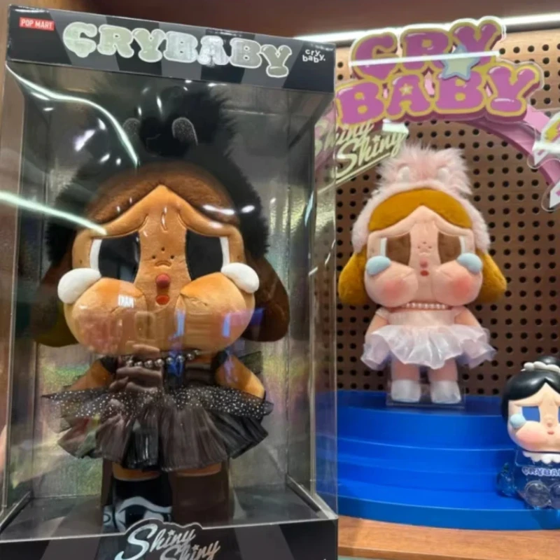 

POPMART CRYBABY SHINY SHINY Series Mystery Box Genuine Blind Box Toy Bag Ornament Figurines Home Decor Desktop Dolls