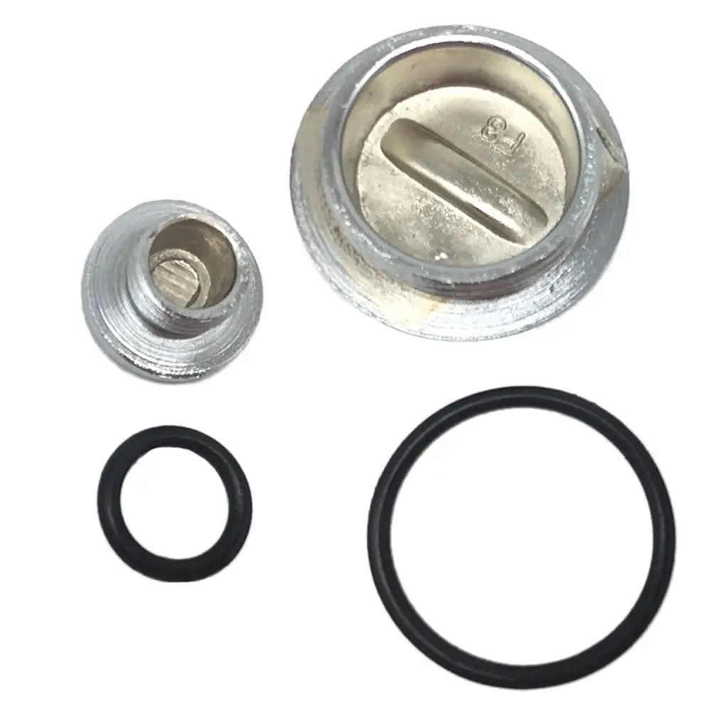 Plastic Engine Bolt Screw Cover Silver Stator Plug Cap Motorcycle Body Frame Parts for 70 90 110 125cc view 5