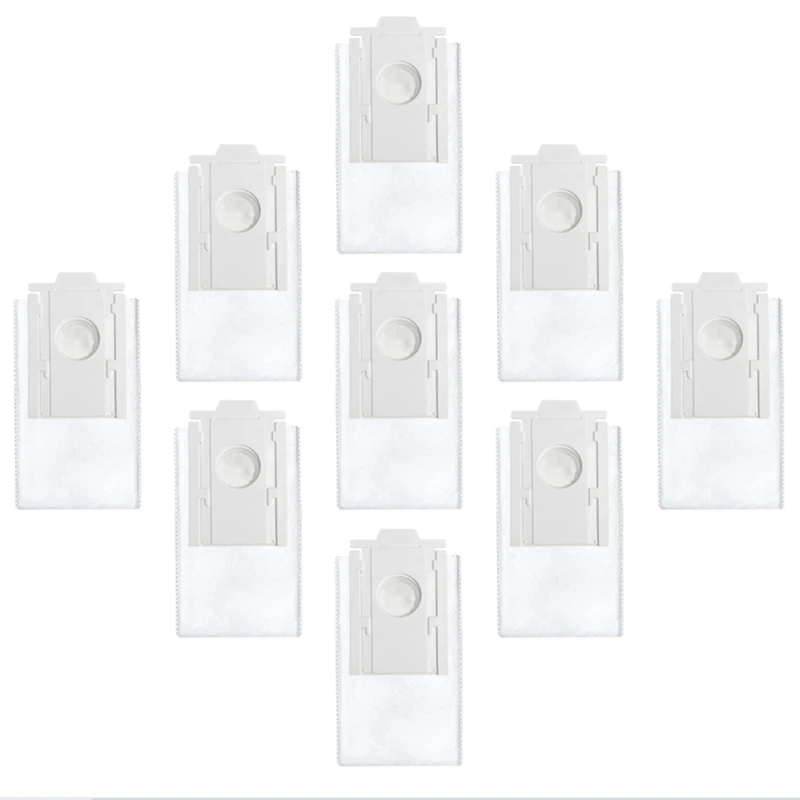 

9 PCS Vacuum Cleaner Dust Bags White Non-Woven Fabric For Samsung VCA-RDB95 Jet Bot+ Robot
