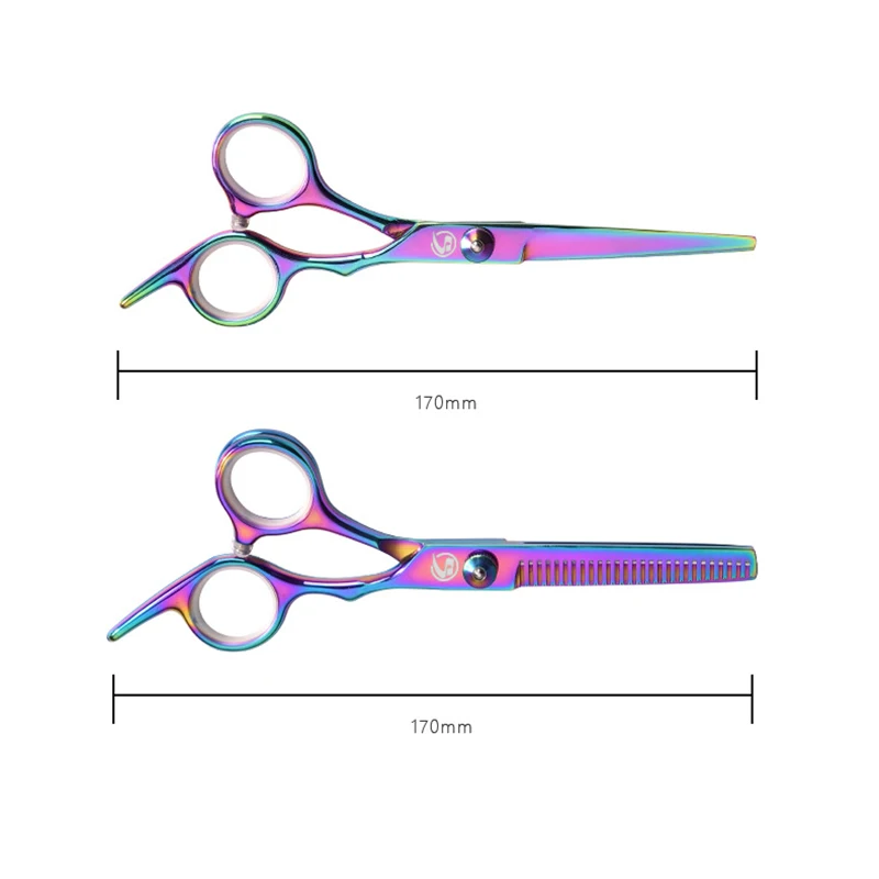 Профессиональные Парикмахерские ножницы набор парикмахерских ножниц филировочные ножницы инструмент для стрижки волос Парикмахерские ножницы