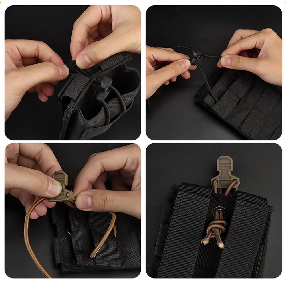 4set Tactical Vest SS Magazine Bag Anti Slip Rubber \