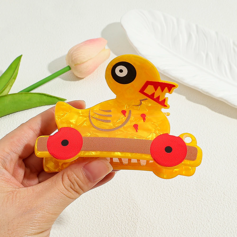 Коготь для волос с персонажем мультфильма «Кошмар перед Рождеством» Диснея, многофункциональный аксессуар для волос, коготь для волос