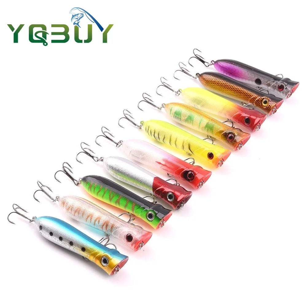 

Artificial Fishing Lure 8cm/10g Hard Popper Lures for Saltwater Freshwater