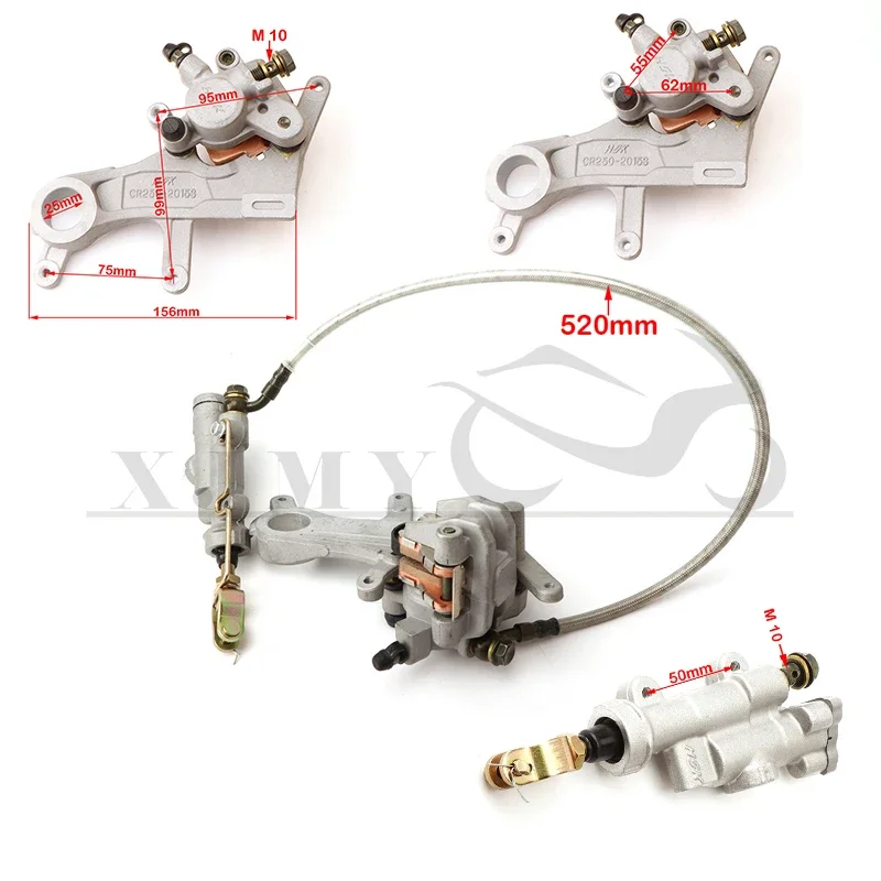 دراجة نارية الفرامل الخلفية الفرجار أسطوانة رئيسية مضخة لهوندا CR125R CR250R CRF250R CRF450R CRF 125 250 450 R X L RX 2002-2019