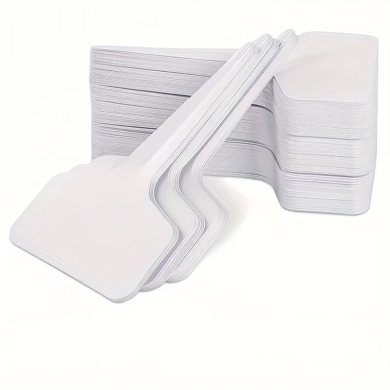 100pcs Plant Tag Horticultural Labels Markers Nursery Garden Labels Seedling Tray Pots Decoration Garden T-Type Planting Signs