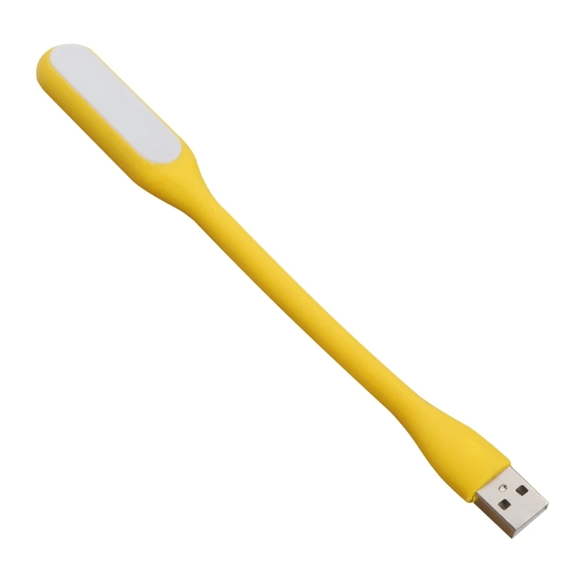 Mini lámpara LED Flexible USB portátil, lámpara ahorro energía para teclado ordenador portátil, Banco energía,
