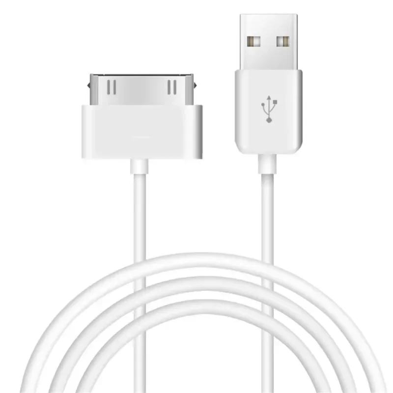 30 Pin USB Charger Cable For IPhone 4 4s 3G 3GS IPad 1 2 3 IPod Adapter Accessories Nano Touch Charging Data Cable Usb Charger