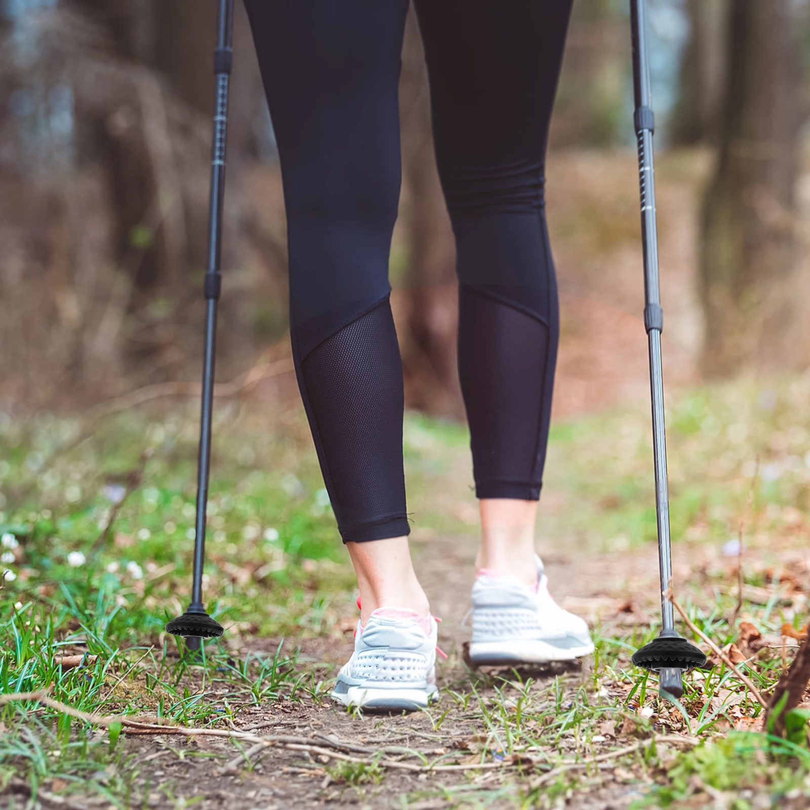 

15pcs Trekking Pole Snow Basket Durable Plastic Mud Baskets For Hiking Poles Replacement Parts Outdoor Camping Gear Rough