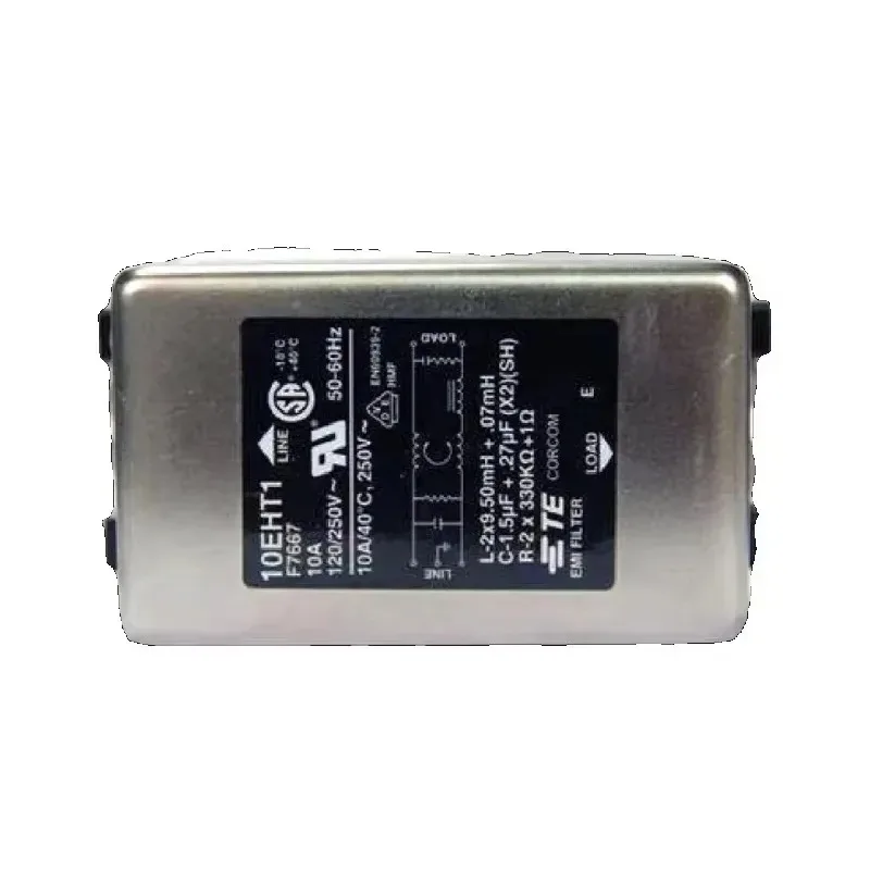 250V 10A original 10EHT1 F7667  corcom power filter, line filter