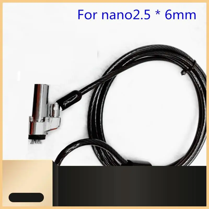 Computer Lock Laptop Lock Suitable For 6Mmx2.5Mm Nano Lock Hole For HP Laptop Security Key Lock Easy To Use