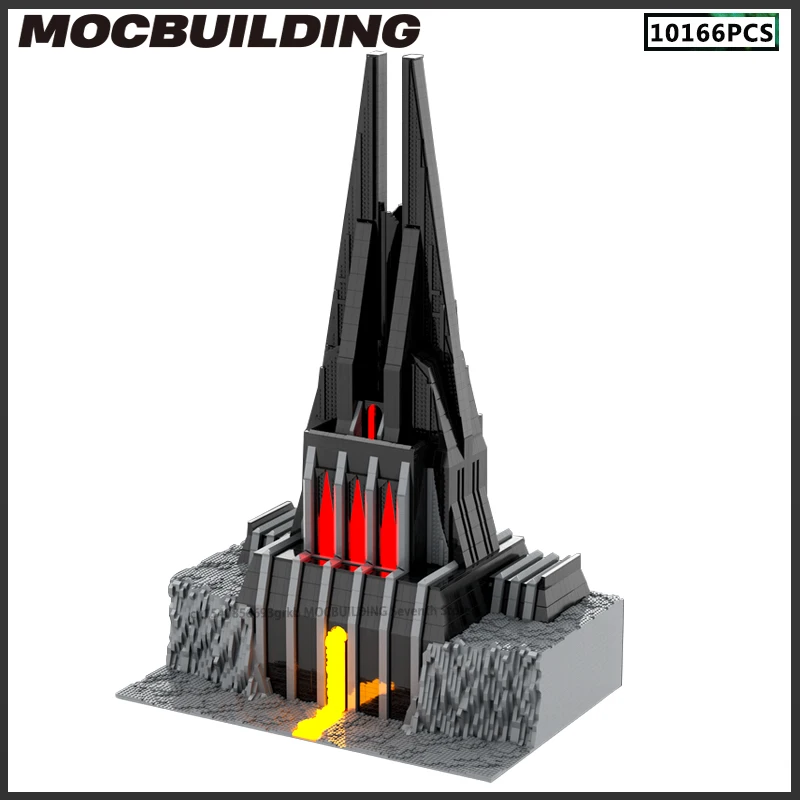 

MOC Building Blocks UCS Castle Fortress Model Space Wars Scene Series Street View Architecture DIY Bricks Collection Toys Gifts