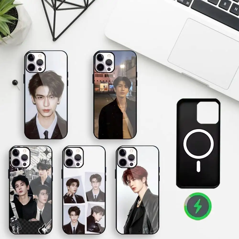 

Zhang Ling He Phone Case For iPhone17,16,15,14,13,12,11 Max Black Wireless Charging Protecitve Cover