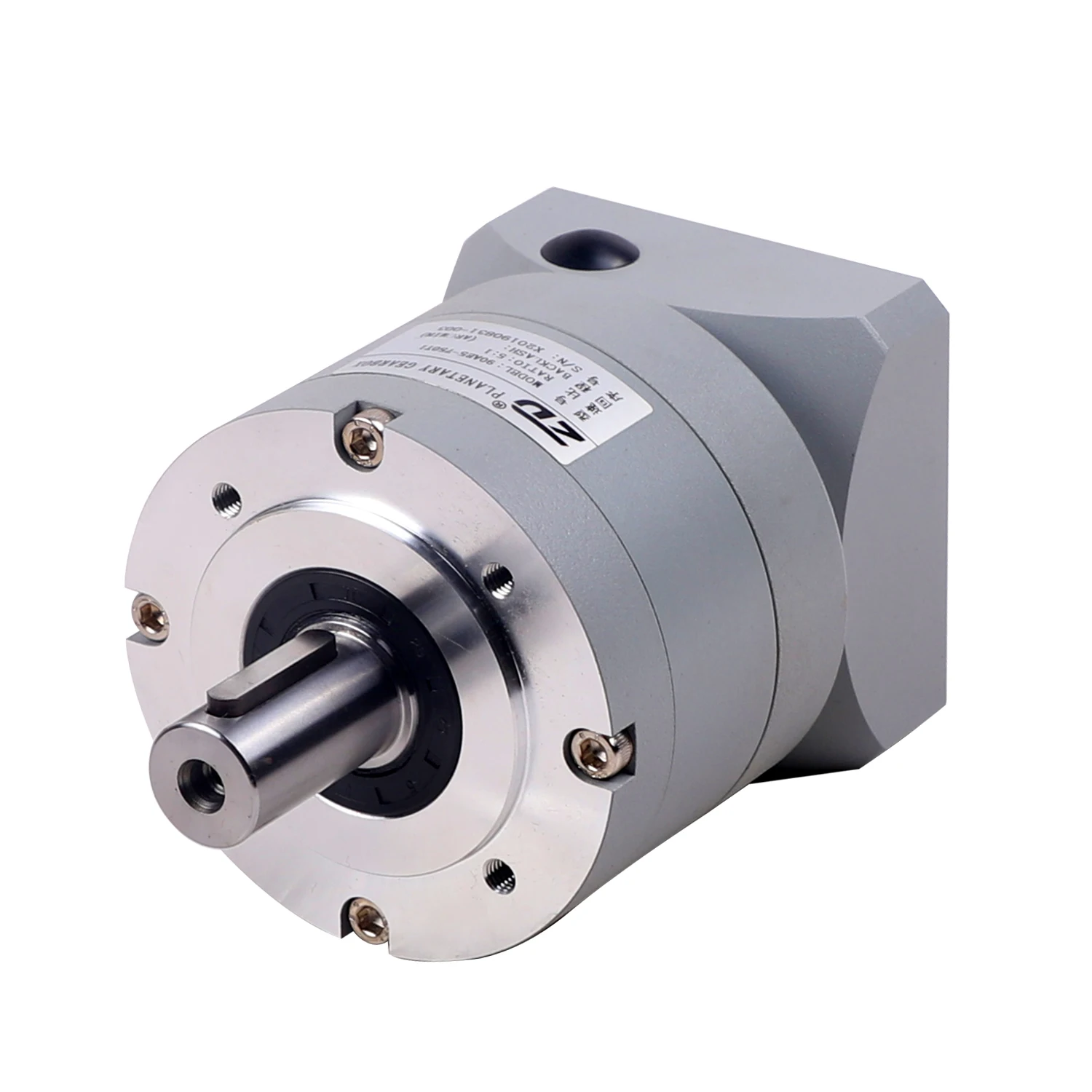 Motor 90 Mount Flange 750W Precision Helical Planetary Gear Servo Speed Reducer Gearbox for Packing Machine 90AE25-750T3