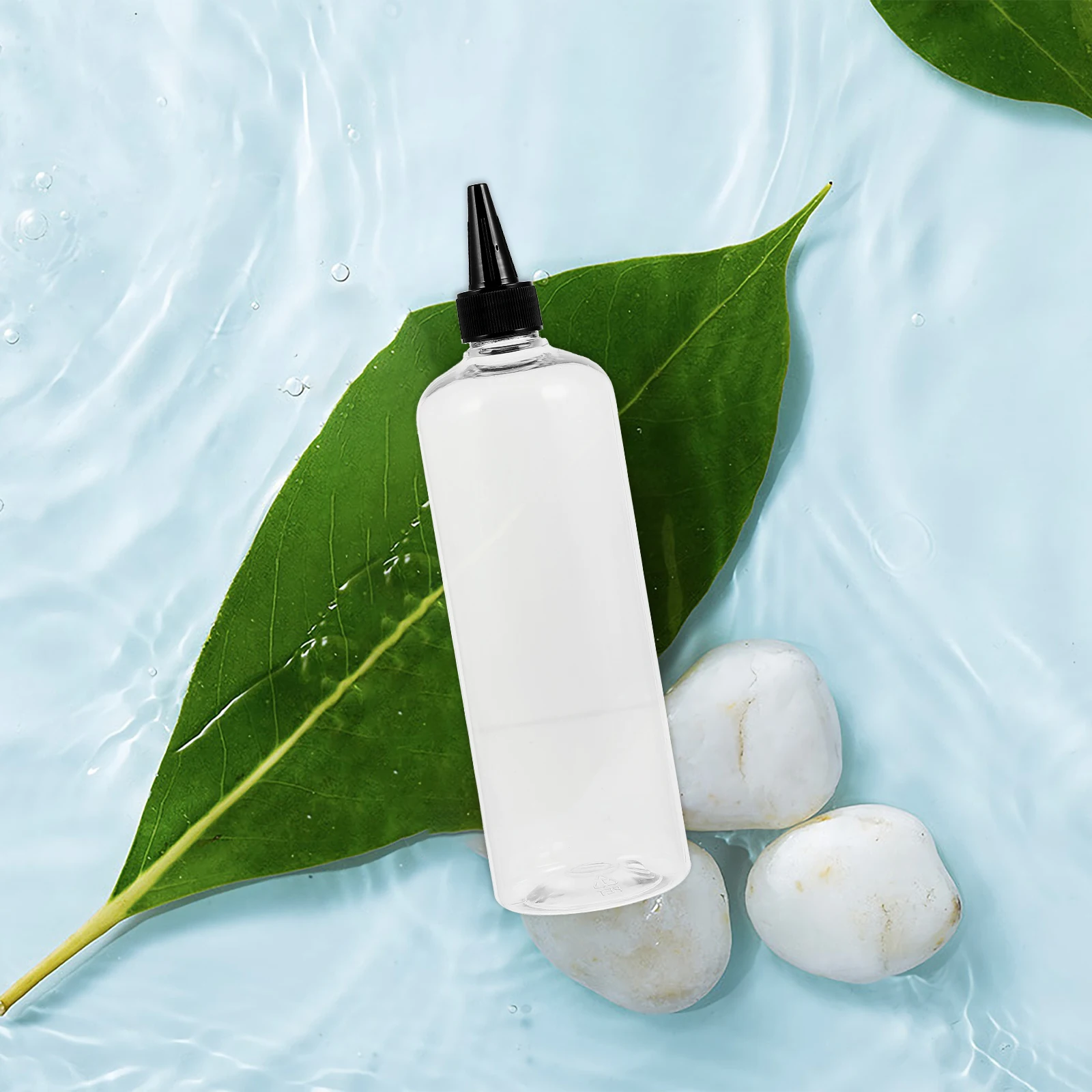 

5pcs Refillable Plastic Applicator Bottles Pointed Mouth Hair Dyeing Squeeze For Hair Coloring Oil Leakproof Sub Bottle Durable